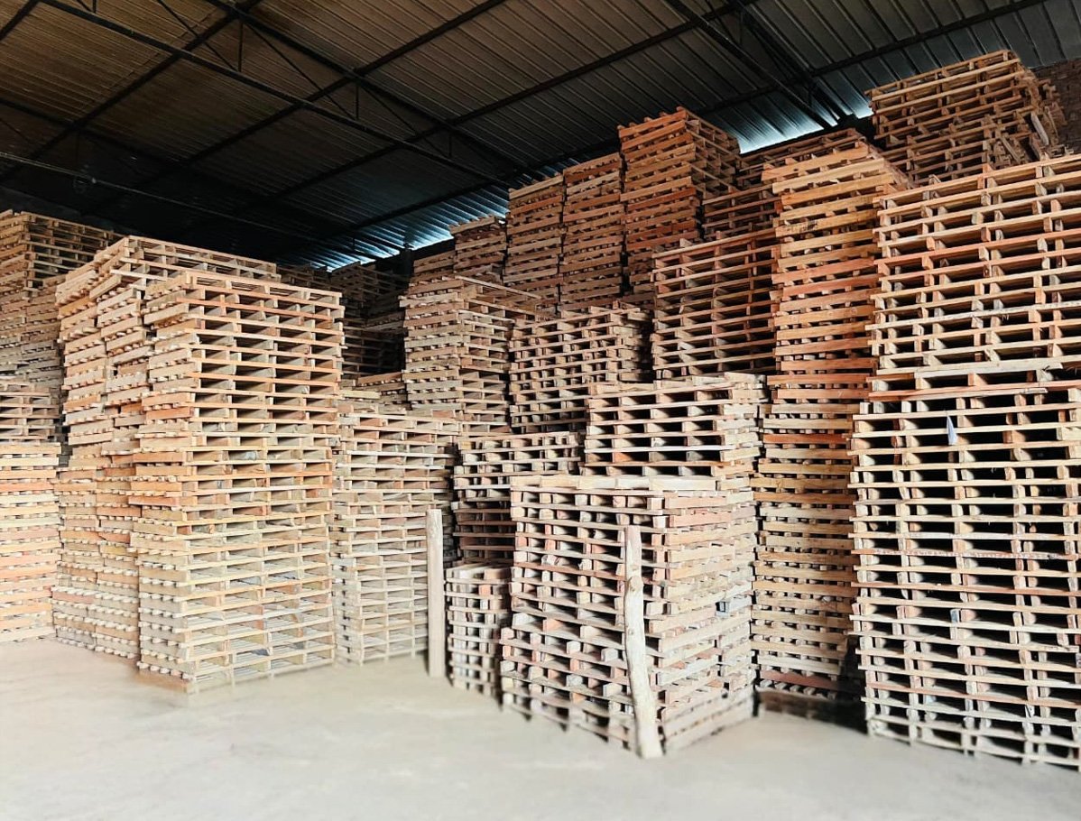 Stock of Wooden Crates